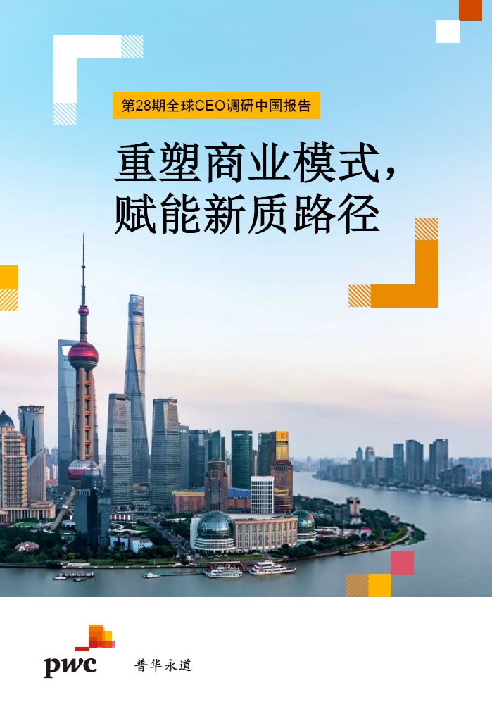 普华永道中国：第28期全球CEO调研中国报告